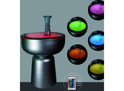 Design Tisch Wasser Säulen Säule Water Sofa Tische LED Beistell Tische