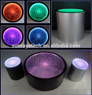 Design Tisch Couchtisch Dekor Wasser Säulen Säule Water Sofa Tische LED