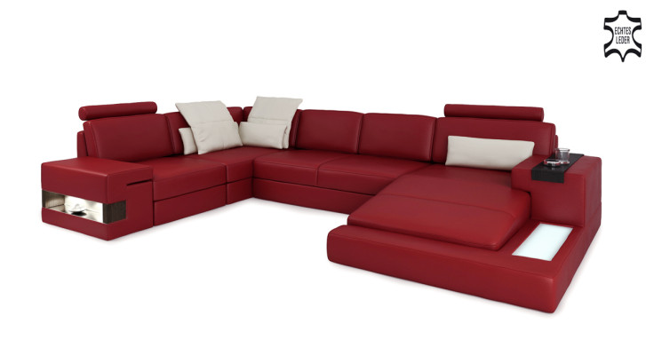 Elegantes Designer-Ecksofa in U-Form – Exklusives Wohngefühl erleben