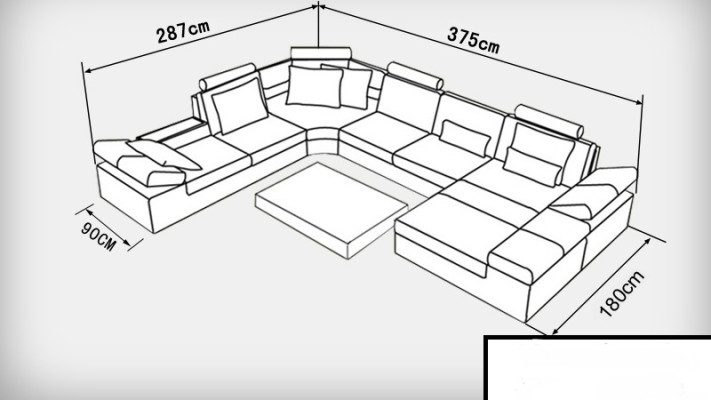 Moderne Sitzecke Ecksofa Sofa Polster Couch Wohnlandschaft Leder Sofa
