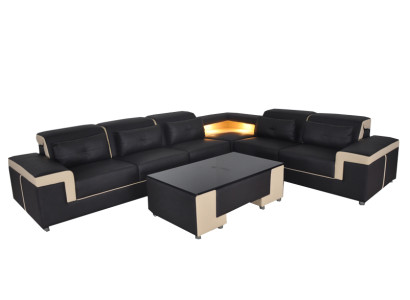 Ecke Leder Modern XXL Couch Wohnlandschaft Couchen Sofas Sofa L Form B2021 Tisch