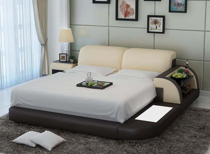 Wasserbett Hotel Doppel Bett Betten Komplett Lederbett Polsterbett Wasser LB8812
