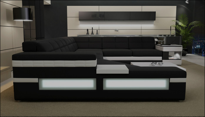 Designersofa Sofa Wohnlandschaft Ecksofa Wohnlandschaft Polster Couch Neu