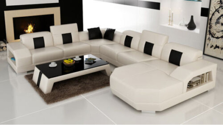 Entdecken Sie zeitlose Eleganz Unser modernes U-förmiges Sofa Modern Design