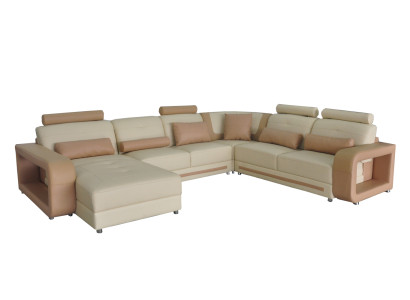 Eck Sofa Couch Polster Ecke Wohn Zimmer Landschaft Designer Couchen Textil A1135