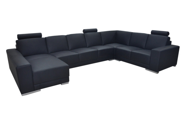 Eck Sofa Couch Polster Ecke Wohn Zimmer Deko Landschaft Designer Couchen