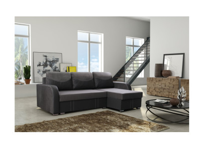 Designer Sofa Ecksofa Stoffsofa System Sofa Textil Samt Eckcouch Couch Neu