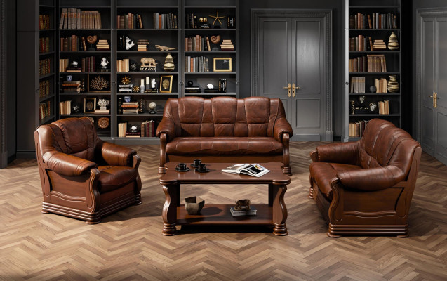 Sitzgarnitur 3+2+1 Sofa Sofagarnitur Sofas Couchen Sitz Polster Klassische Möbel