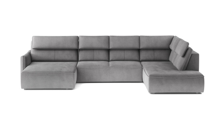 Luxus Design Eck Sofa Couch Polster Sitz Leder Garnitur Wohn Landschaft Möbel