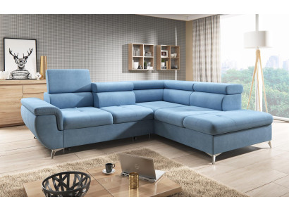 Ecksofa L-Form Design Sofa Ecksofa Couch Leder Polster Sofas Wohnlandschaft