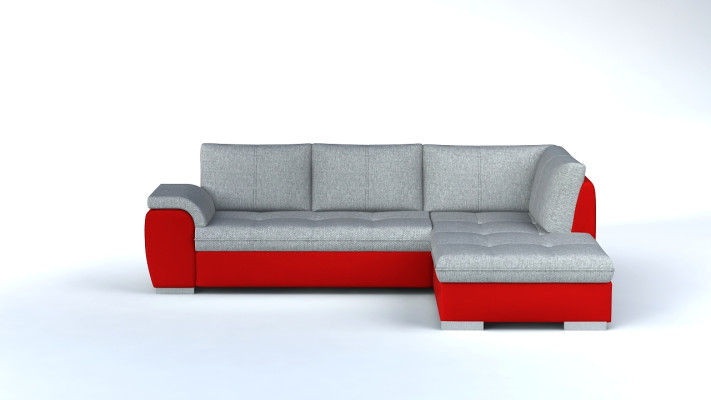 Sofa Schlafsofa Designer Sofa mit Bettfunktion + Bettkasten Ecksofa Couch NEU