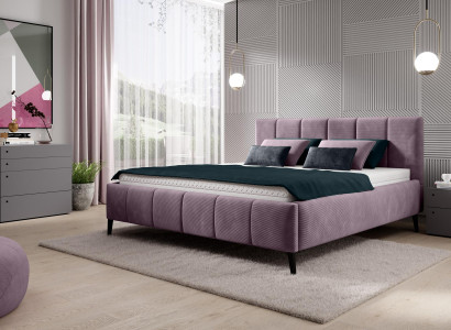 Bett Schlafzimmer Betten 180x200 Polsterbett Design Doppel Hotel Möbel Samt Neu