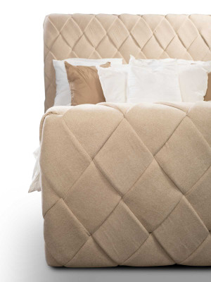 Luxus Schlafzimmer Möbel Betten Modern Bettrahmen 160x200 cm Design Kopfteil