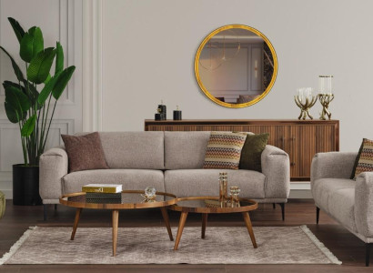 Wohnzimmer Couchgarnitur Designer Set 3+2+1 Sitzer Luxus Polster Möbel