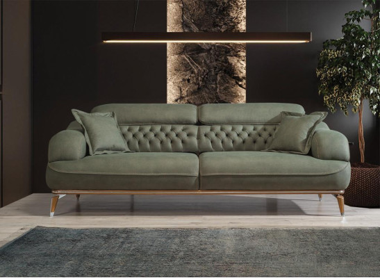 Luxus Sofa Dreisitzer Wohnzimmer Einrichtung Modern Dreisitzer Möbel Neu