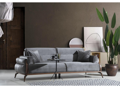 Sofa Dreisitzer Wohnzimmer Luxus Polstersofas Designer Couch Neu Einrichtung