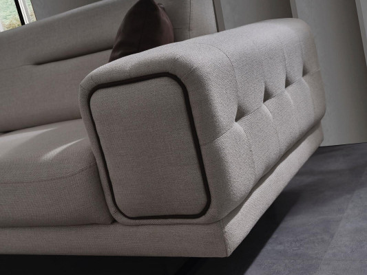 Modern Dreisitzer Sofa Wohnzimmer Einrichtung Luxus Sofas Couch Design Neu