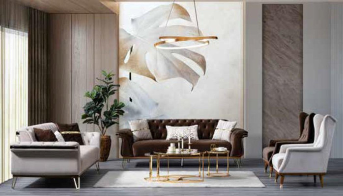 Dreisitzer Sofa Luxus Moderne Couch Designer Wohnzimmer Polstermöbel