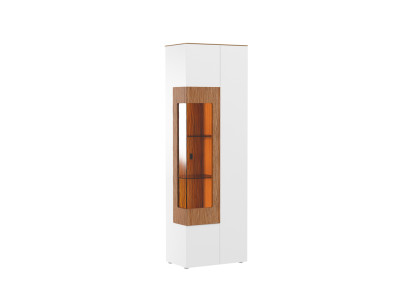 Vitrine Glas Schrank Wohnzimmer Schaufenster 1 trg. Vitrinen Hochschrank Modern