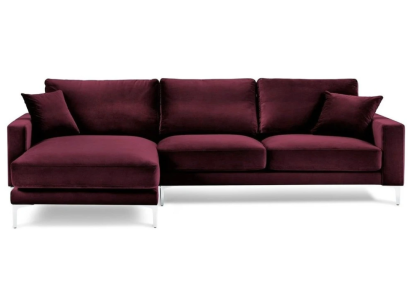 Rot Burgund Ecksofa Design Couchen Polster Sofa Sofas Italienische Möbel Design