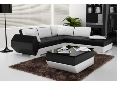 Ledersofa Couch Sofagarnitur Neu Ecksofa Eck Garnitur Dekor Modern Design