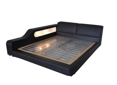 Design Luxus Bett Polster Leder Ehe Moderne Hotel Betten 140/160/180/200