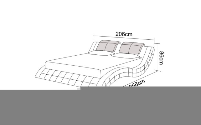 Luxus Leder Bett USB Design Polster Betten Doppel Modernes Ehe140/160/180 LB8824