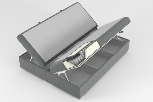 Boxspring Bett Hotel Design Samt Luxus Betten Polster Bettkasten Funktion Doppel
