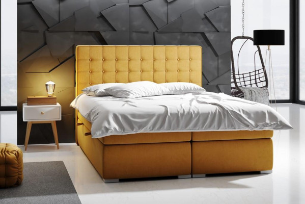 Boxspring Bett Hotel Doppel 160x200 cm Luxus Betten Polster Bettkasten Funktion