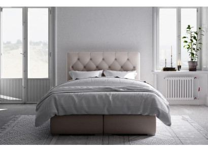 Boxspring Bett Hotel Doppel Leder Luxus Betten Polster Bettkasten Funktion Neu