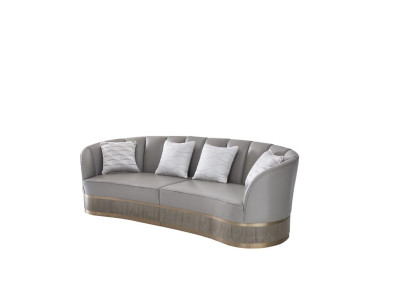 XXL big sofa couch viersitzer lounge club sofas 270cm italienische möbel neu