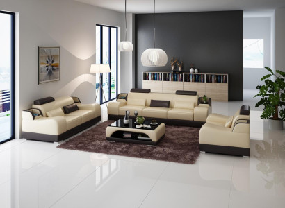 Sofagarnitur Couch Sitz Garnitur 3+2+1 Komplett Set Moderne Neu Wohnzimmer Sofa