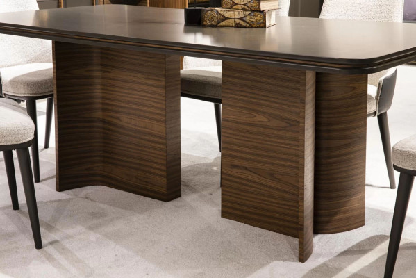 Luxus Esszimmer Set Esstisch 6x Stühle Sideboard Essgruppen Essgarnitur 8 tlg