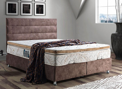 Bett Design Betten Luxus Bettkasten Polster Schlafzimmer Möbel Stoff 160x200