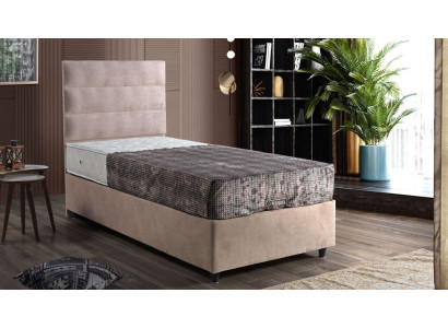 Luxuriöse Bett Exklusives Design und Hochwertige Schlafzimmermöbel Luxus 90x190