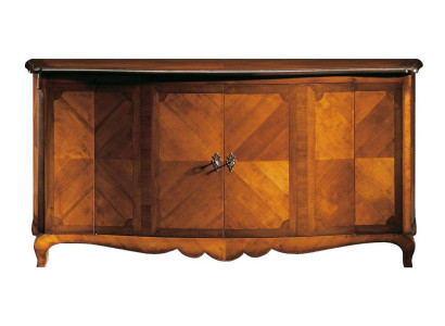 Einrichtung Regale Vitrinen Anrichte Buffet Italienische Möbel Massivholz 200cm