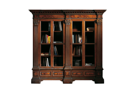 Mittelalterlicher Stil Schrank Vitrine Italienische Möbel Schränke Regal Massiv
