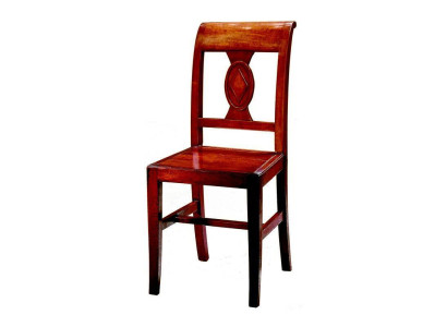 Esszimmer Holz Design Stuhl Luxus Lehnstuhl Braun Stühl 1x Sessel Möbel Neu