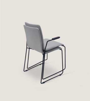 Praktischer Stuhl Praxisstuhl Wartezimmer Stühle Hallenstühle Design