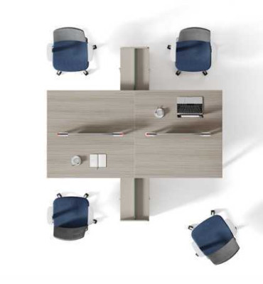 Arbeitszimmer Holz Büromöbel Schreibtisch Computertisch Luxus Neu