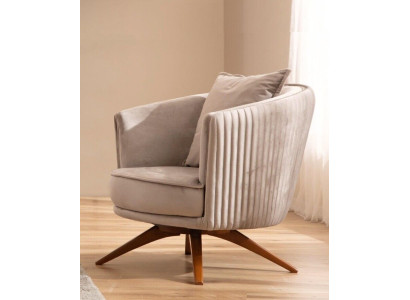 Design Sessel Couch Polster Luxus 1 Sitzer Textil Samt Einsitzer Neu