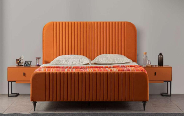 Schlafzimmer Bett 2x Nachttische Luxus Komplette Sets Möbel Zimmer 3tlg
