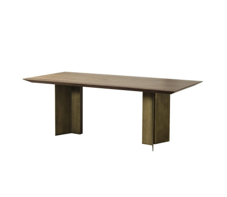 Garnitur Esstisch Essecke Essgruppe Set 7tlg Esszimmer Braun Holz