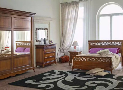 Bett 2x Nachttische 6tlg Schlafzimmer Design Modern Luxus Schlafzimmer