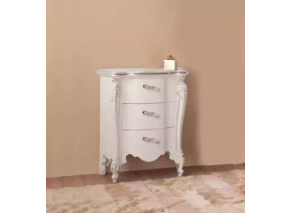 Modern Designer Nachttisch mit 3 Schublade Holzschrank Möbel Design Neu