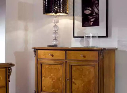 Braunes Sideboard Kommode Schränke Holz Luxus Wohnzimmer Möbel Schrank