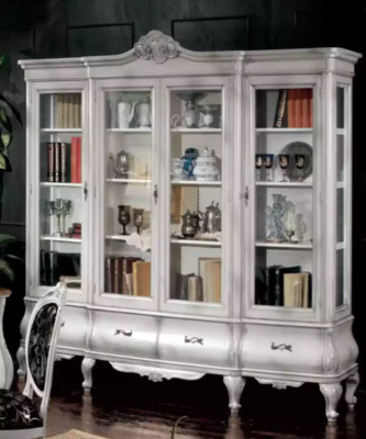 Elegantes Bücherregal im Arbeitszimmer Schrank Bestellung Regal Schränke