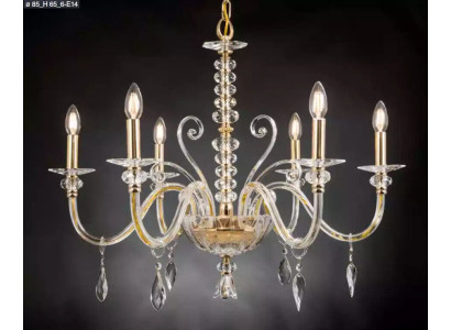 Luster Kristall Kronleuchter Lampe Deckenleuchte Leuchte Hängeleuchte neu