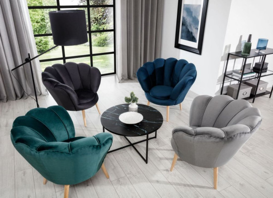 Sessel Club Lounge Stuhl Polster Sofa 1 Sitzer Relax Fernseh Grün 