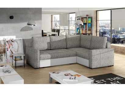 Design Ecksofa Schlafsofa Bettfunktion Couch Leder Polster Textil Sofas Neu 1469